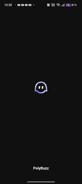 Poly AI screenshot focused on the chat experience